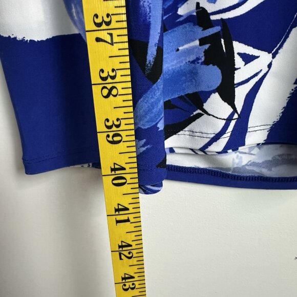 Lauren Ralph Lauren Women's Multicolor‎ Floral Faux Wrap Dress Size 12 NWT - Picture 10 of 10